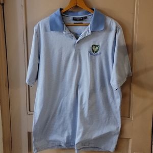 Glenmuir Polo Golf Shirt Sz L 100% cotton